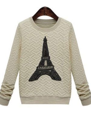 Women’s Oversized Sweatshirt – Drop Shoulder, Cozy Fit, Cotton Blend
