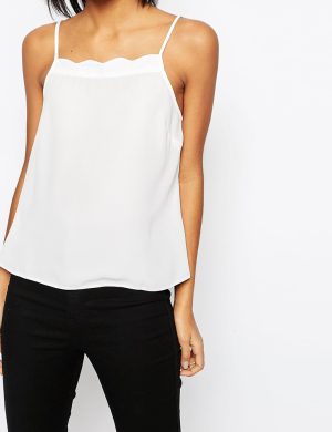 Women's Solid Cotton Top – Round Neck, Short Sleeves, Relaxed Fit