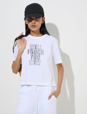 Crew Neck Short Sleeve Printed T-Shirt
