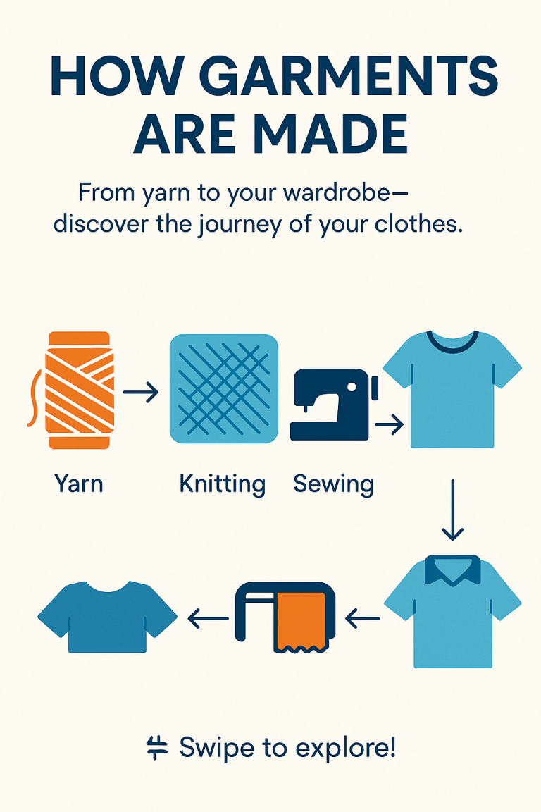 How Garments Are Made: From Yarn to Finished Product
