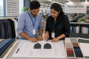 Evaluating a garment manufacturer in Bangladesh at RIOLEAF LTD facility